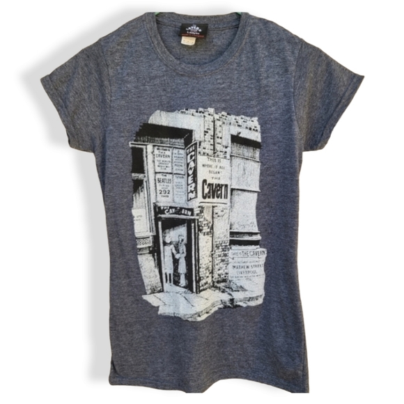 THE BEATLES CAVERN CLUB UK Liverpool Graphic Tee S M Artist  Rock Band Shirt - Picture 6 of 16